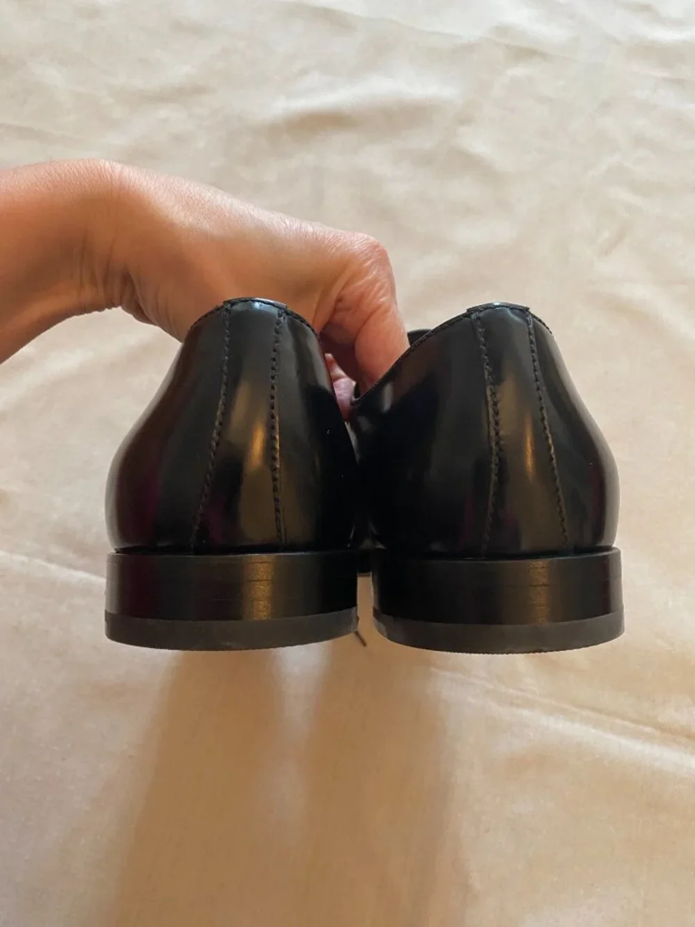 Prada Black Leather Derby Size 10.5 NWT